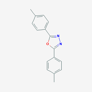 B187791 2,5-Bis(4-methylphenyl)-1,3,4-oxadiazole CAS No. 2491-91-0