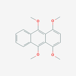 molecular formula C18H18O4 B187799 1,4,9,10-Tetramethoxyanthracene CAS No. 106752-92-5