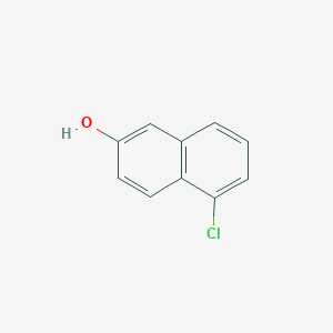 molecular formula C10H7ClO B187820 5-Chloronaphthalen-2-ol CAS No. 116668-72-5