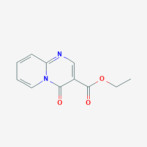 molecular formula C11H10N2O3 B187828 Ethyl 4-oxo-4H-pyrido[1,2-a]pyrimidine-3-carboxylate CAS No. 32092-18-5