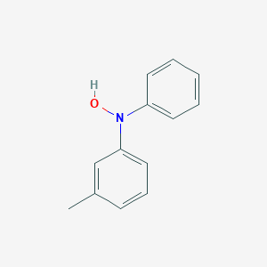 molecular formula C13H13NO B018783 N-Hydroxy-3-methyl-N-phenylaniline CAS No. 104613-43-6