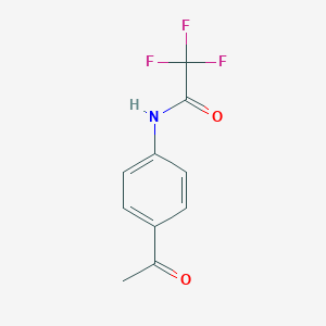 molecular formula C10H8F3NO2 B187837 N-(4-乙酰基苯基)-2,2,2-三氟乙酰胺 CAS No. 24568-13-6