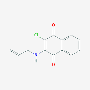 molecular formula C13H10ClNO2 B187838 2-(Allylamino)-3-chloronaphthoquinone CAS No. 6292-12-2