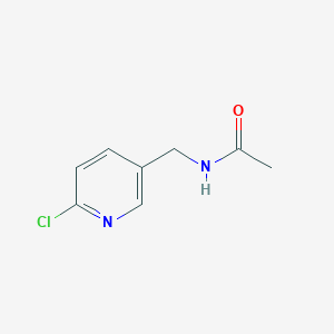 molecular formula C8H9ClN2O B187848 5-AAM-2-CP CAS No. 175424-74-5