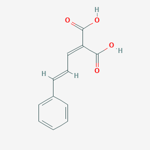 molecular formula C12H10O4 B187853 Cinnamylidenemalonic acid CAS No. 4472-92-8