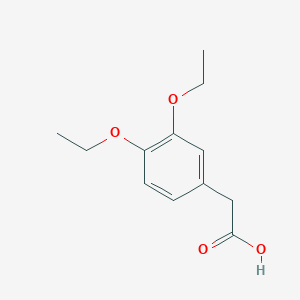 molecular formula C12H16O4 B187857 3,4-Diethoxyphenylacetic acid CAS No. 38464-04-9