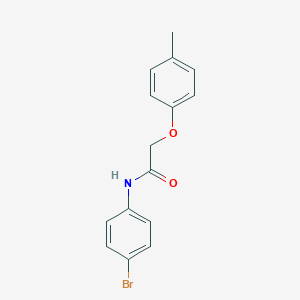 molecular formula C15H14BrNO2 B187871 N-(4-bromophenyl)-2-(4-methylphenoxy)acetamide CAS No. 62095-68-5