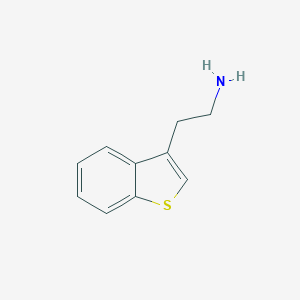 molecular formula C10H11NS B187872 2-(Benzo[b]thiophen-3-yl)ethanamine CAS No. 14585-66-1