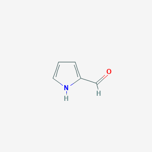 molecular formula C5H5NO B018789 Pyrrole-2-carboxaldehyde CAS No. 1003-29-8