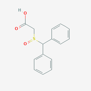 molecular formula C15H14O3S B018791 Modafinil Acid CAS No. 63547-24-0