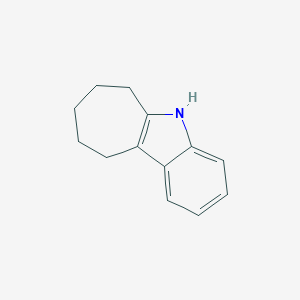 molecular formula C13H15N B187929 5,6,7,8,9,10-Hexahydrocyclohepta[b]indole CAS No. 2047-89-4