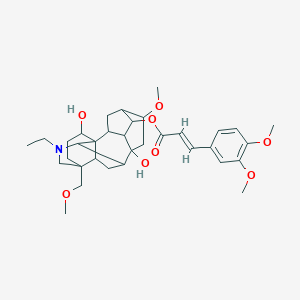 molecular formula C34H47NO8 B018793 Gymnaconitine CAS No. 103956-41-8