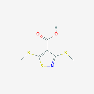 3,5-Bis-methylsulfanyl-isothiazole-4-carboxylic acid