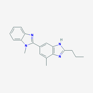 2-n-Propyl-4-methyl-6-(1-methylbenzimidazole-2-yl)benzimidazole