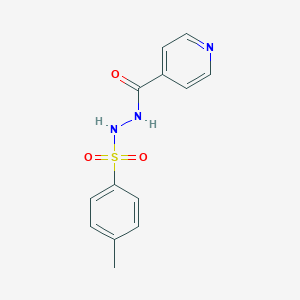molecular formula C13H13N3O3S B187949 N/'-[(p-Tolyl)sulfonyl]isonicotinic hydrazide CAS No. 35285-70-2