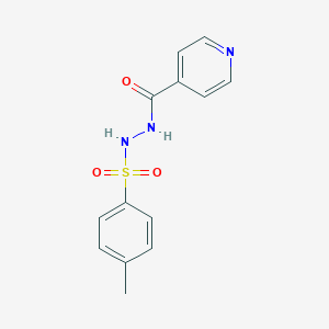 molecular formula C13H13N3O3S B187949 Isonicotinic acid, 2-((p-tolyl)sulfonyl)hydrazine CAS No. 35285-70-2