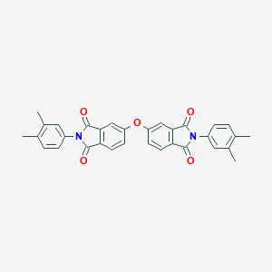 molecular formula C32H24N2O5 B187950 5,5'-oxybis[2-(3,4-dimethylphenyl)-1H-isoindole-1,3(2H)-dione] CAS No. 5186-51-6