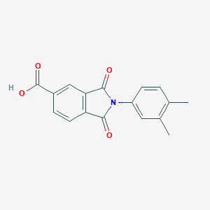 2-(3,4-Dimethylphenyl)-1,3-dioxoisoindoline-5-carboxylic acid