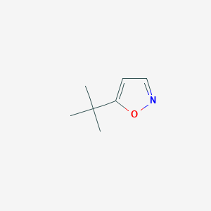 molecular formula C7H11NO B187953 5-Tert-butyl-1,2-oxazole CAS No. 1122-01-6