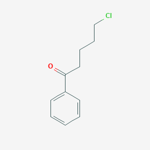 molecular formula C11H13ClO B187955 5-Chloro-1-phenylpentan-1-one CAS No. 942-93-8