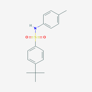 molecular formula C17H21NO2S B187968 4-tert-Butyl-N-p-tolyl-benzenesulfonamide CAS No. 448195-99-1