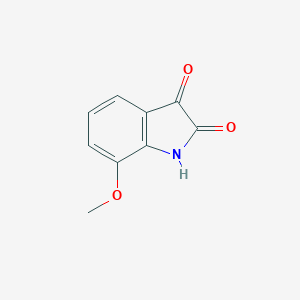 molecular formula C9H7NO3 B187970 7-Methoxyindoline-2,3-dione CAS No. 84575-27-9