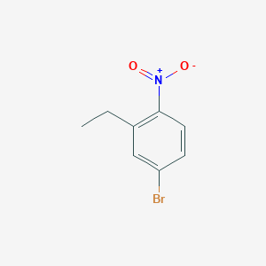 molecular formula C8H8BrNO2 B187974 4-Bromo-2-ethyl-1-nitrobenzene CAS No. 148582-37-0