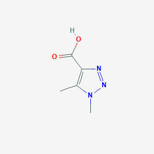 molecular formula C5H7N3O2 B187975 1,5-dimethyl-1H-1,2,3-triazole-4-carboxylic acid CAS No. 329064-07-5