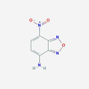 molecular formula C6H4N4O3 B187976 NBD-amine CAS No. 10199-91-4