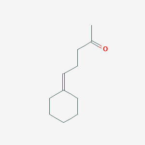 molecular formula C11H18O B187980 5-Cyclohexylidenepentan-2-one CAS No. 20592-04-5
