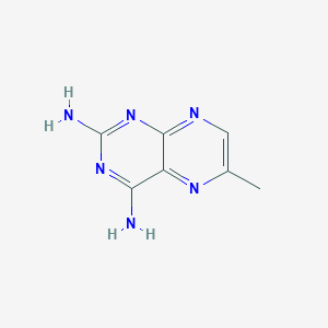 molecular formula C7H8N6 B187981 6-甲基喹啉-2,4-二胺 CAS No. 708-74-7