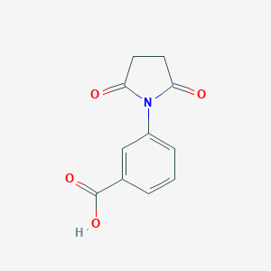 molecular formula C11H9NO4 B188011 3-(2,5-Dioxopyrrolidin-1-yl)benzoic acid CAS No. 60693-31-4