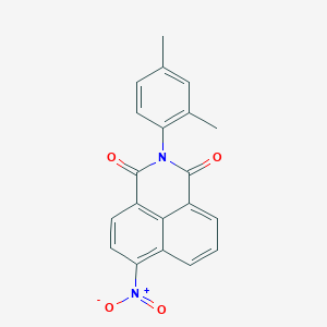 2-(2,4-Dimethylphenyl)-6-nitro-1H-benz(de)isoquinoline-1,3(2H)-dione