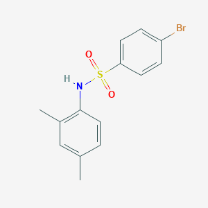 molecular formula C14H14BrNO2S B188046 4-bromo-N-(2,4-dimethylphenyl)benzenesulfonamide CAS No. 7454-73-1