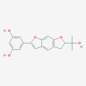 molecular formula C19H18O5 B188053 Moracin O CAS No. 123702-97-6
