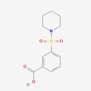B188054 3-(Piperidine-1-sulfonyl)benzoic acid CAS No. 7311-93-5