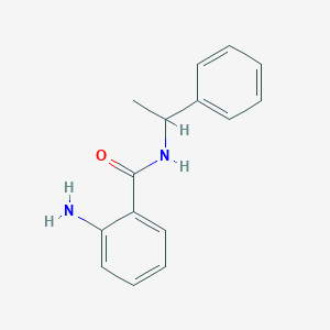 B188056 2-amino-N-(1-phenylethyl)benzamide CAS No. 85592-80-9