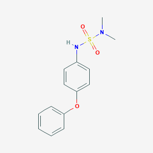 molecular formula C14H16N2O3S B188062 N,N-Dimethyl-N'-(4-phenoxyphenyl)sulfamide CAS No. 23419-78-5