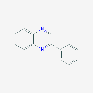 molecular formula C14H10N2 B188063 2-苯基喹喔啉 CAS No. 5021-43-2