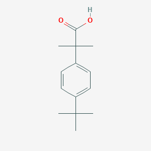 molecular formula C14H20O2 B188066 2-(4-叔丁基苯基)-2-甲基丙酸 CAS No. 93748-14-2
