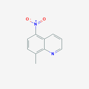 molecular formula C10H8N2O2 B188091 8-Methyl-5-nitroquinoline CAS No. 64976-62-1