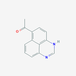 1-(1H-perimidin-6-yl)ethanone