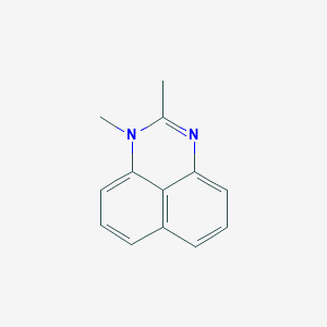 molecular formula C13H12N2 B188096 1,2-Dimethylperimidine CAS No. 34904-46-6
