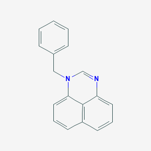 molecular formula C18H14N2 B188099 1-benzyl-1H-perimidine CAS No. 27310-93-6