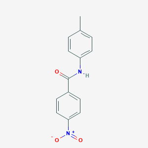 molecular formula C14H12N2O3 B188100 N-(4-Methylphenyl)-4-nitrobenzamide CAS No. 6917-08-4