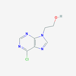 molecular formula C7H7ClN4O B188115 2-(6-Chloro-9h-purin-9-yl)ethanol CAS No. 1670-62-8