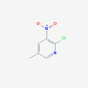 molecular formula C6H5ClN2O2 B188117 2-Chloro-5-methyl-3-nitropyridine CAS No. 23056-40-8