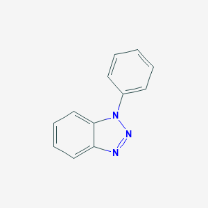 molecular formula C12H9N3 B188123 1-Phenyl-1H-benzo[d][1,2,3]triazole CAS No. 883-39-6