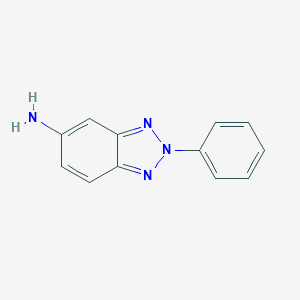 molecular formula C12H10N4 B188124 2-Phenyl-2H-benzotriazol-5-ylamine CAS No. 21819-66-9