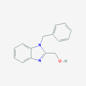 molecular formula C15H14N2O B188127 (1-benzyl-1H-benzimidazol-2-yl)methanol CAS No. 6646-70-4